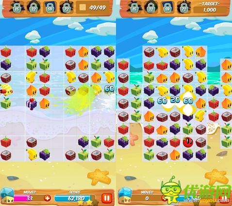 我的果汁分你一半：《方塊果汁》游戲試玩