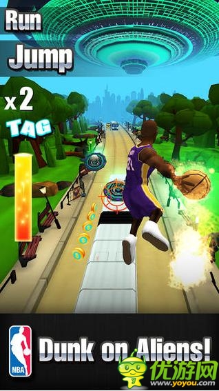 籃球迷必備《NBA跑酷》中拯救NBA巨星