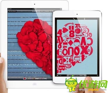 連續(xù)兩年盤踞榜首 iPad成為情人節(jié)最被渴望的禮物