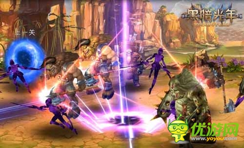 全新3D闖關(guān)格斗手機(jī) 《黑暗光年》3月28日公測