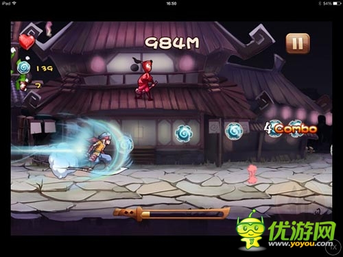 《忍者無雙》今日登陸IOS 跑酷2.0時代開啟