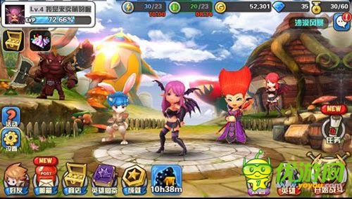《Hello Hero》iOS新版評(píng)測：二次元版星球崛起