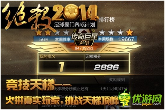 最真實(shí)足球手游《絕殺2014》安卓版正式開(kāi)測(cè)