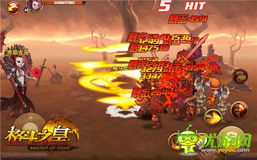 精品手游《格斗之皇》三大職業(yè)技能盤點