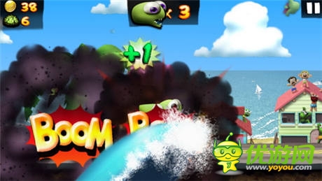  Zombie  Tsunami 快來組織你的殭尸大軍