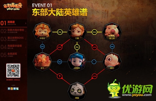 版本更新《Hello Hero》中國風(fēng)官網(wǎng)將登場