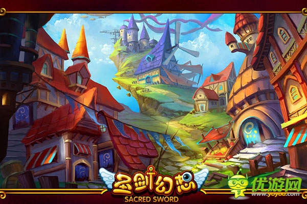 視覺盛宴 魔幻新作《圣劍幻想》場景揭秘