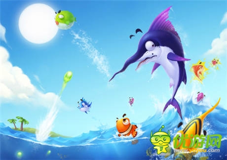 海底世界透清涼《捕魚達人3》原畫首次曝光