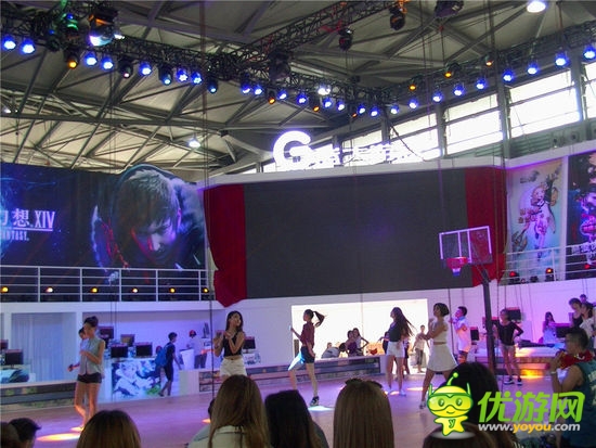 盛大游戲ChinaJoy2014展臺首曝 最終幻想風