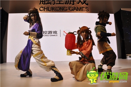 觸控游戲CJ首日閃耀全場 展臺耀眼人氣爆棚