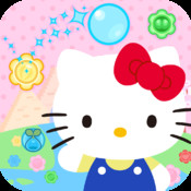 Hello Kitty 花朵彈跳