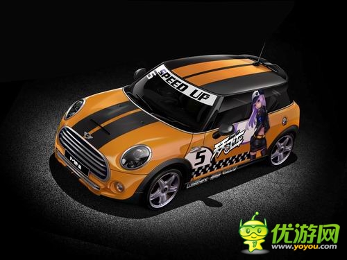 贏MINI定制真車《天天飛車》“為我加油”火爆開啟