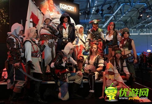 酷炫狂霸拽！回看科隆游戲展上的精品coser