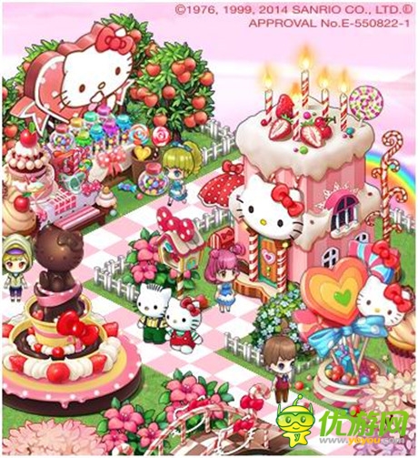 Hello Kitty入駐《全民小鎮(zhèn)》 呼朋喚友 有愛開啟