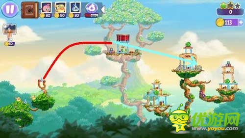 憤怒的小鳥史黛拉30-32關三星攻略