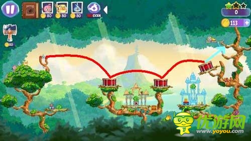 憤怒的小鳥史黛拉30-32關三星攻略