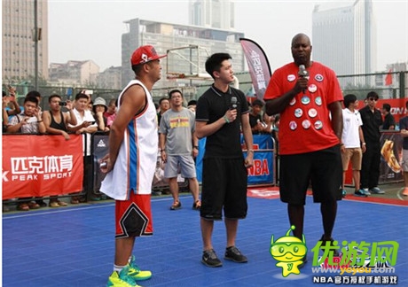 女神于芷晴加盟《NBA夢之隊》靚爆NBA籃球國度北京站