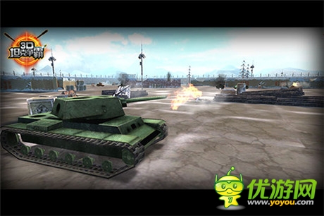 鋼鐵與喪尸火拼《3D坦克爭(zhēng)霸》新版全平臺(tái)上線
