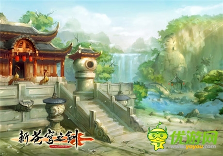 仙俠專屬視覺(jué)盛宴《新蒼穹之劍》場(chǎng)景原畫曝光