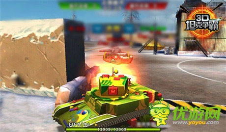 奇妙戰(zhàn)斗《3D坦克爭霸》之功勛坦克實力