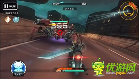 體驗(yàn)飛車追逐戰(zhàn)《Final Fantasy VII G-Bike》開放下載