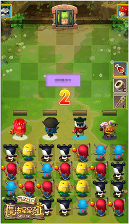 IOS越獄測試中《魔法呆呆碰》新版競技場搶先看