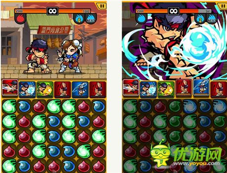 Q版街霸三消新游《街霸靈魂拼圖》開(kāi)啟事前登陸