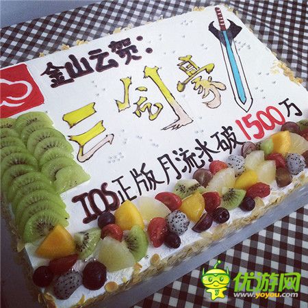 《三劍豪》大陸區(qū)IOS流水再破1500萬(wàn)，全員慶祝