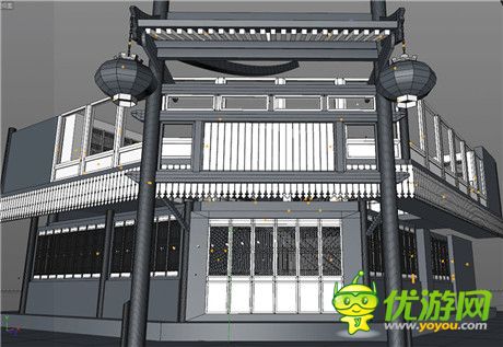 還原經(jīng)典場景《仙劍客?！穲鼍?D搭建圖曝光
